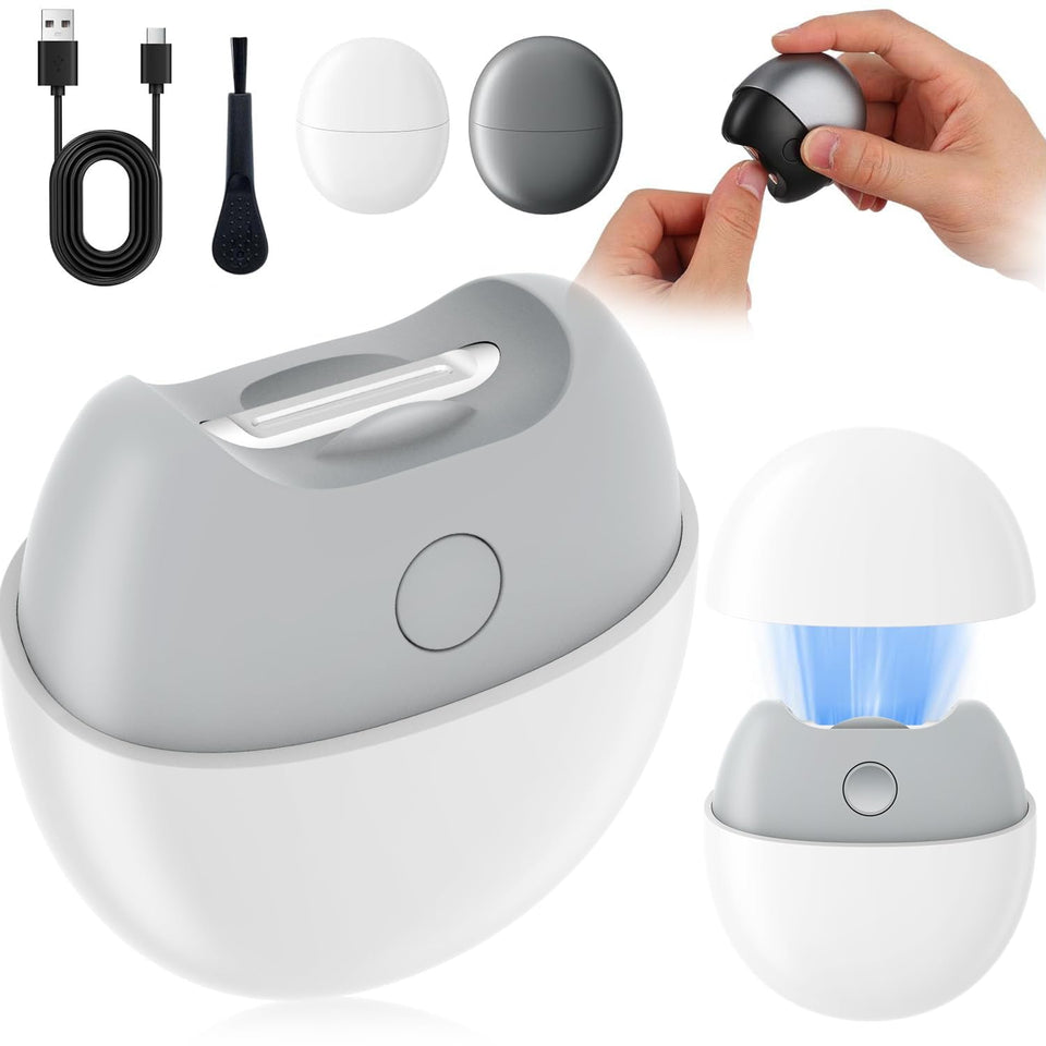 Generic 4-in-1 nail clipper with light and debris storage for at-home manicures