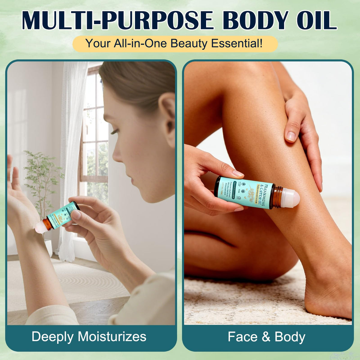 Generic 50ml packaging and label emphasizing clean self care.