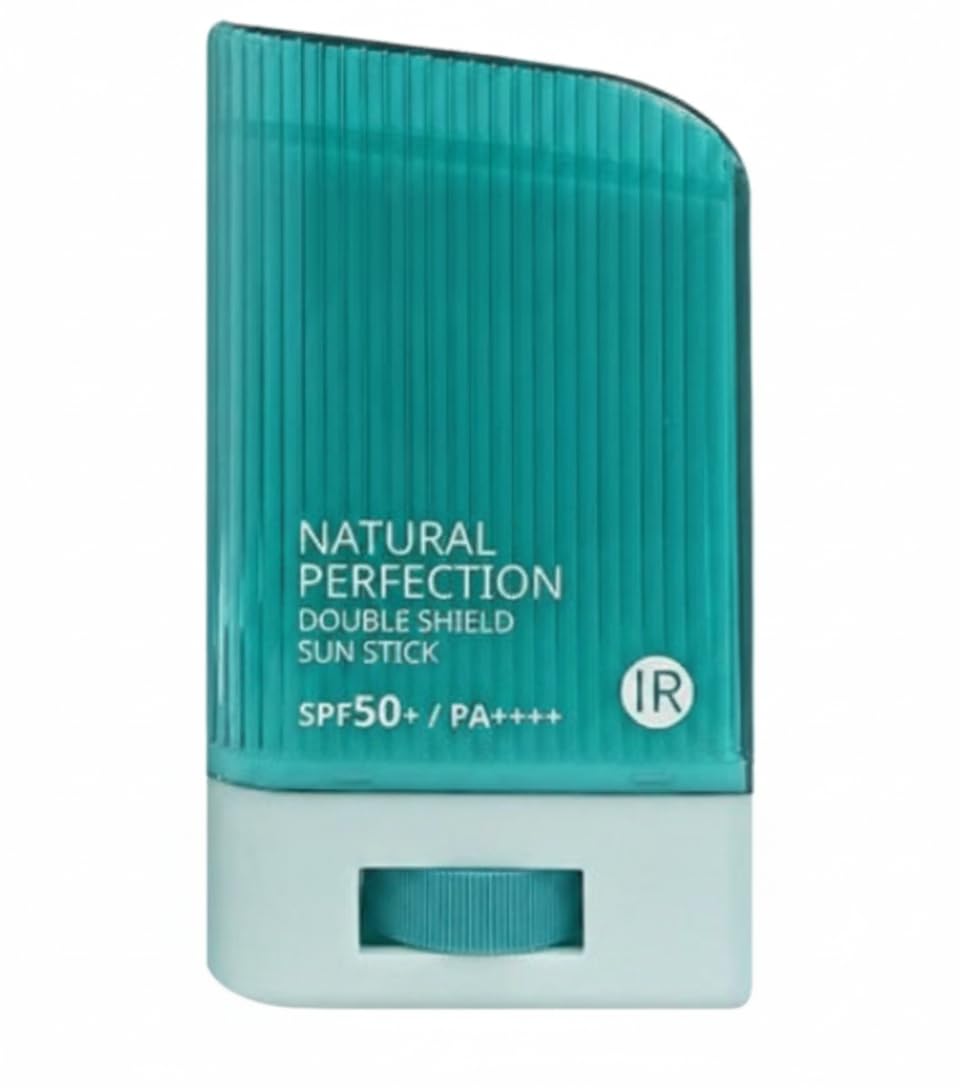 AHC Natural Perfection Sun Stick 22g SPF50+ PA++++ for on-the-go protection.