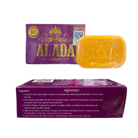 Generic Alada Soap featuring white ginger extract for balanced complexion.
