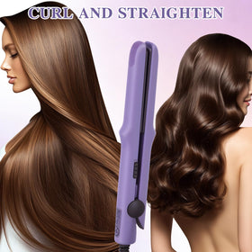 Generic 2-in-1 design works for all hair types, from straight to curly