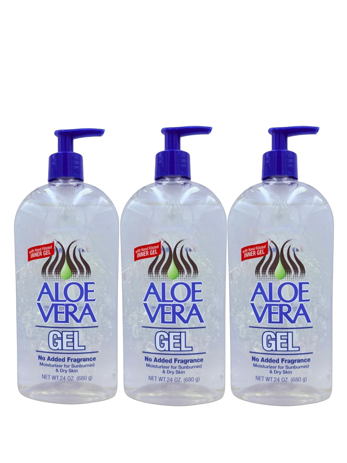Generic Aloe Vera Gel on face provides lightweight hydration for daily skincare.