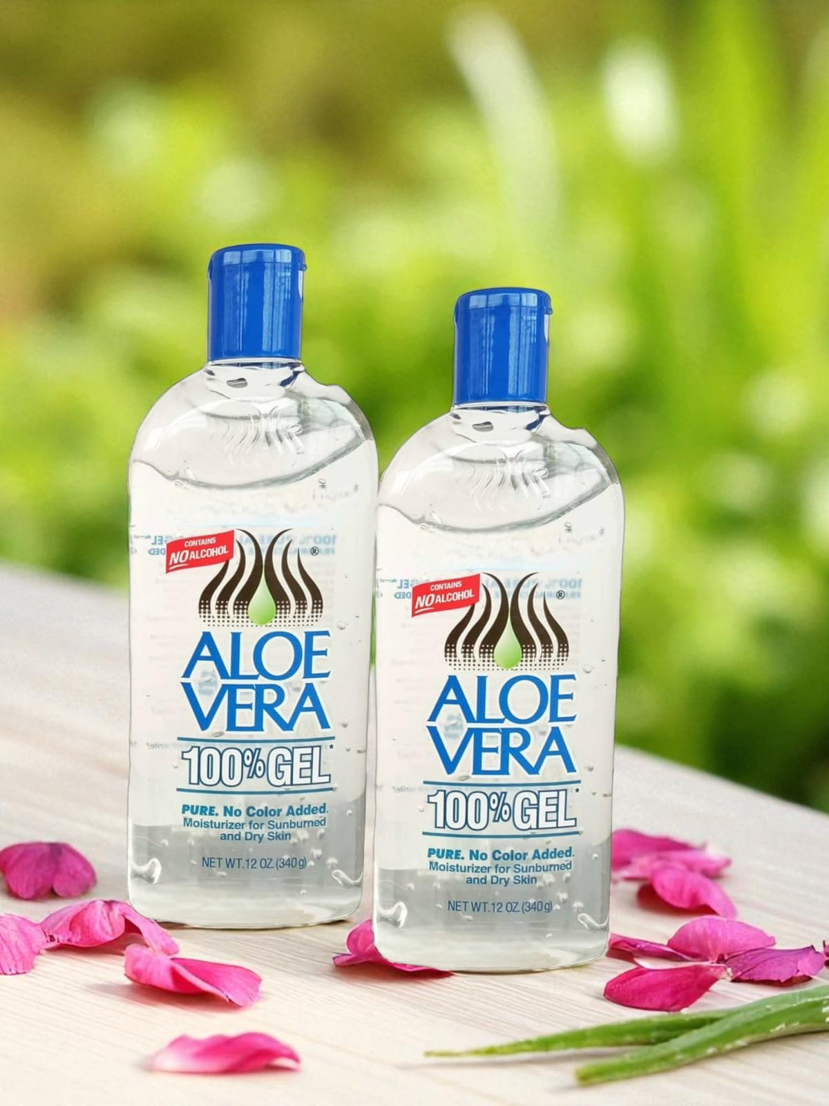 Texture and application of Generic Aloe Vera Gel for quick-absorbing hydration