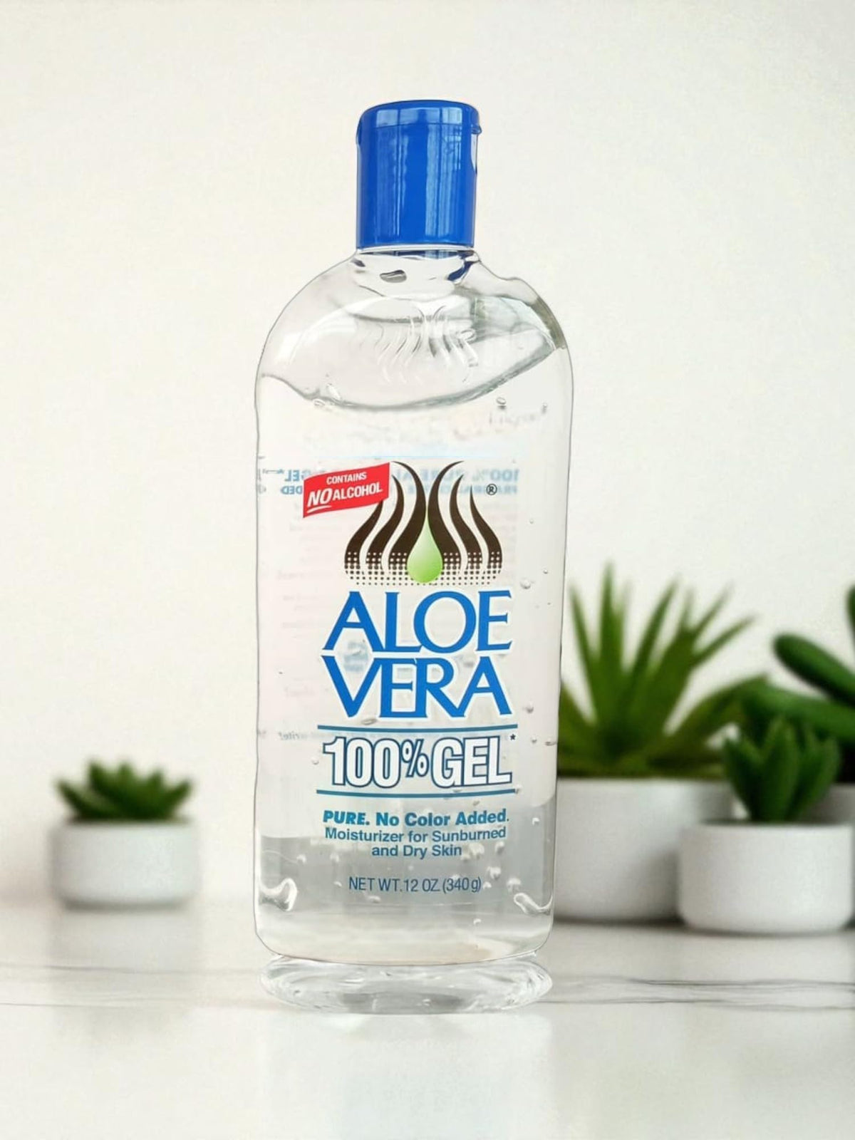 Two-pack packaging of Generic Aloe Vera Gel highlighting value and multipurpose use
