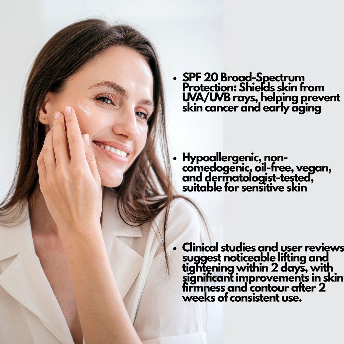 Generic Anti-Aging Set with two bottles in hand for a premium skincare routine.