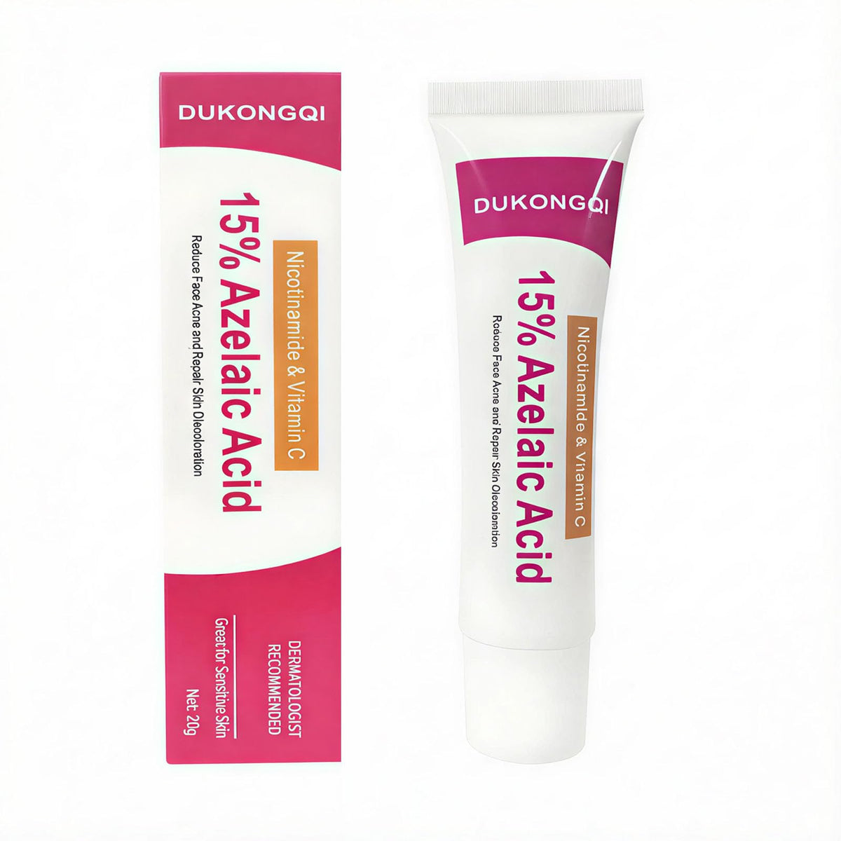 Generic Azelaic Acid Cream bottle for smoother, balanced skin.