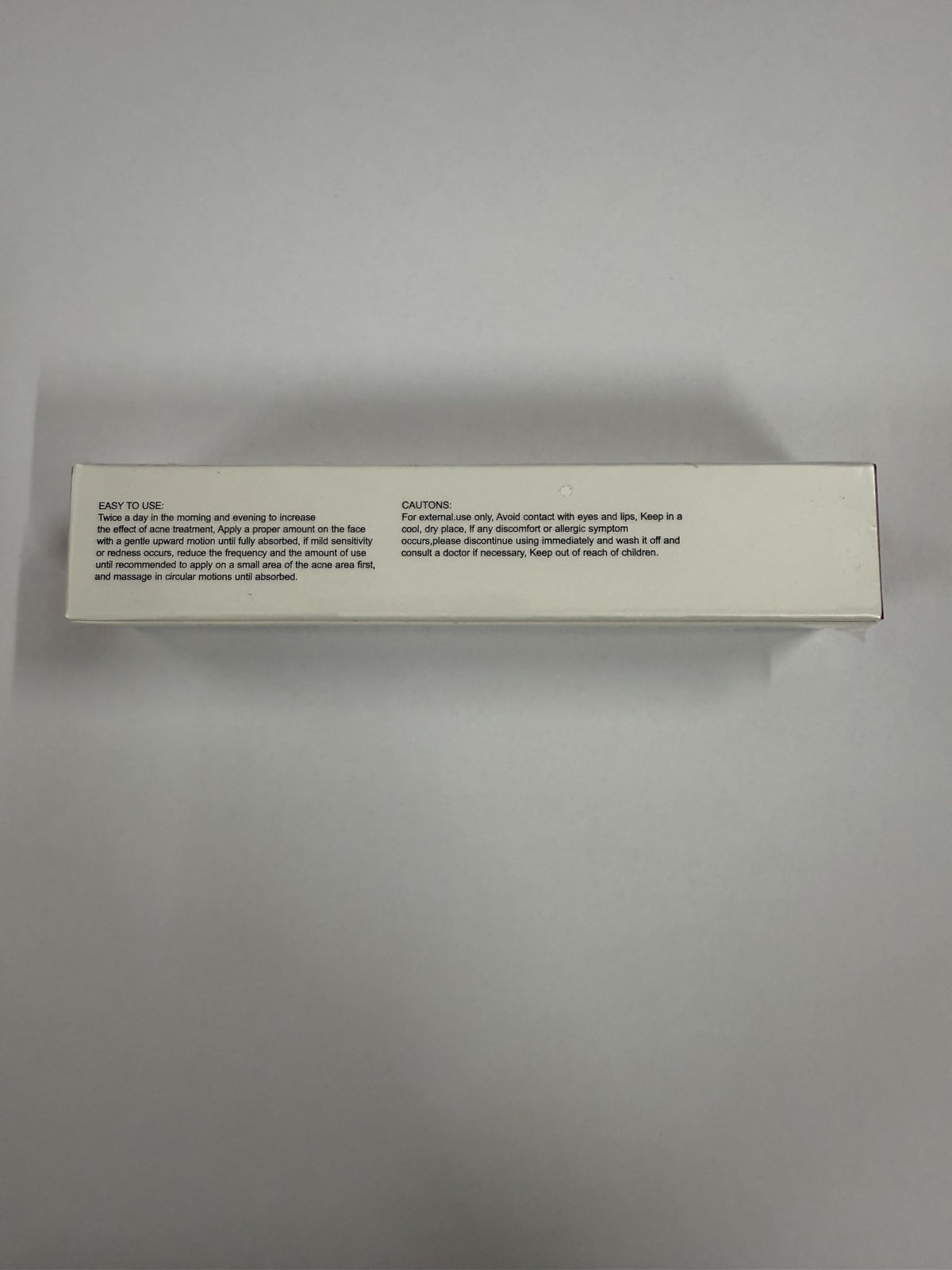 Generic Azelaic Acid Serum being applied to cheek demonstrates daily use