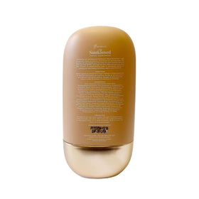 Generic Barefaced Sunkissed tinted sunscreen swatch reveals natural tint on skin.