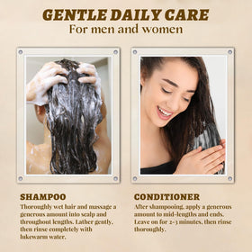 Generic Batana Oil daily hair care routine setup for versatile use