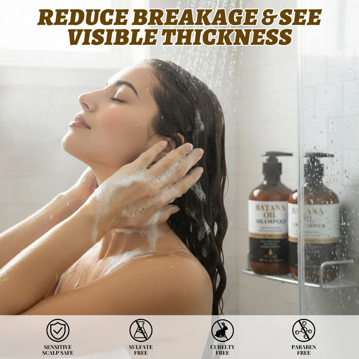 Generic Batana Oil natural oils ingredients scene emphasizing scalp nourishment