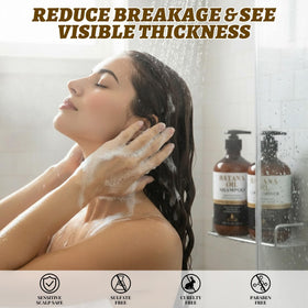 Generic Batana Oil natural oils ingredients scene emphasizing scalp nourishment
