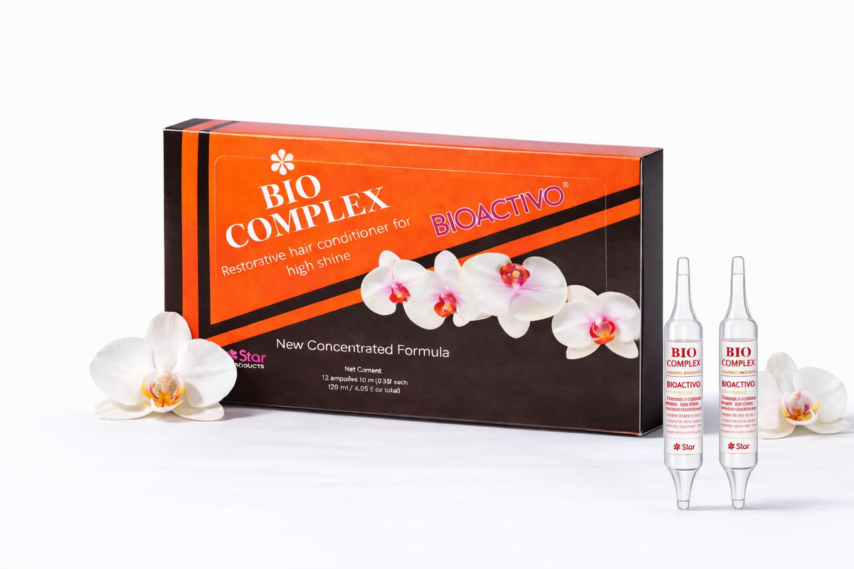 Generic Bio Complex Dominican Hair Treatment bottle with salon-inspired shine.