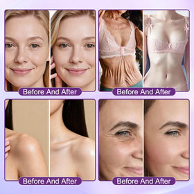 Generic Biotin 10-in-1 Skin Restoration Cream application on skin suggests easy daily use.