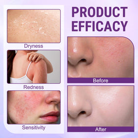 Generic Biotin 10-in-1 Skin Restoration Cream texture close-up demonstrates rich moisture.