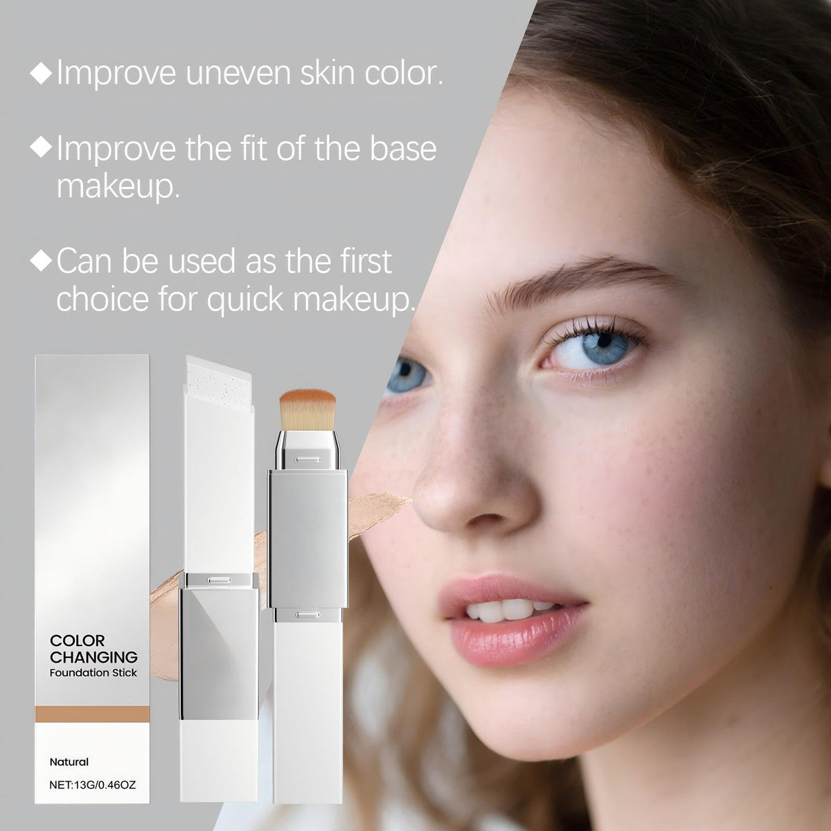 Generic Blanc Cover is hydrating with collagen for all-day comfort.