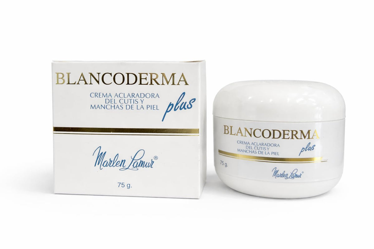 Generic Blancoderma Plus whitening cream jar, hydrates skin for a smoother, more even texture.