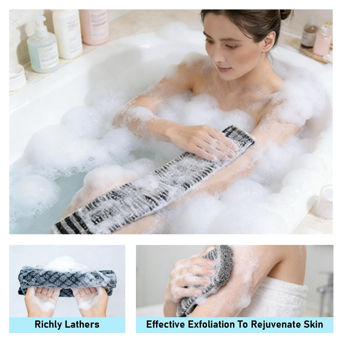 Blissal spa-like self-care feel in the shower