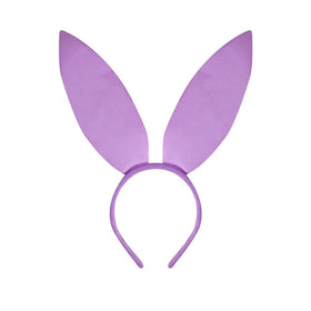 Generic Bunny Ear Headband purple ears for cosplay and parties.