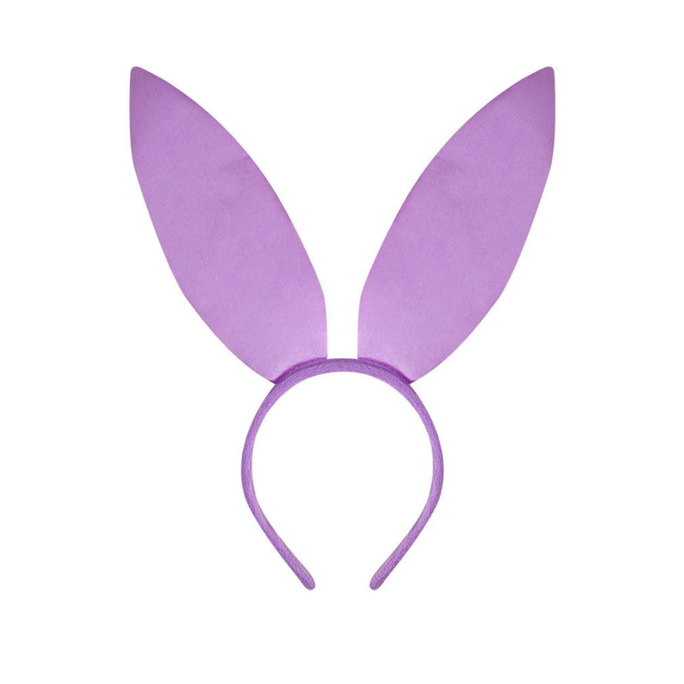 Generic Bunny Ear Headband purple ears for cosplay and parties.