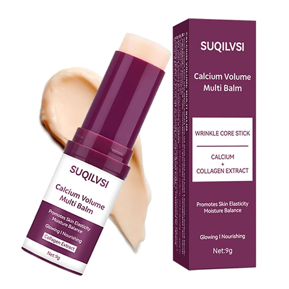 Generic Calcium Multi-Function Stick applied to face and eyes for targeted hydration