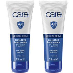Generic Care protective hand cream forms a breathable silicone-glove barrier for lasting hydration.