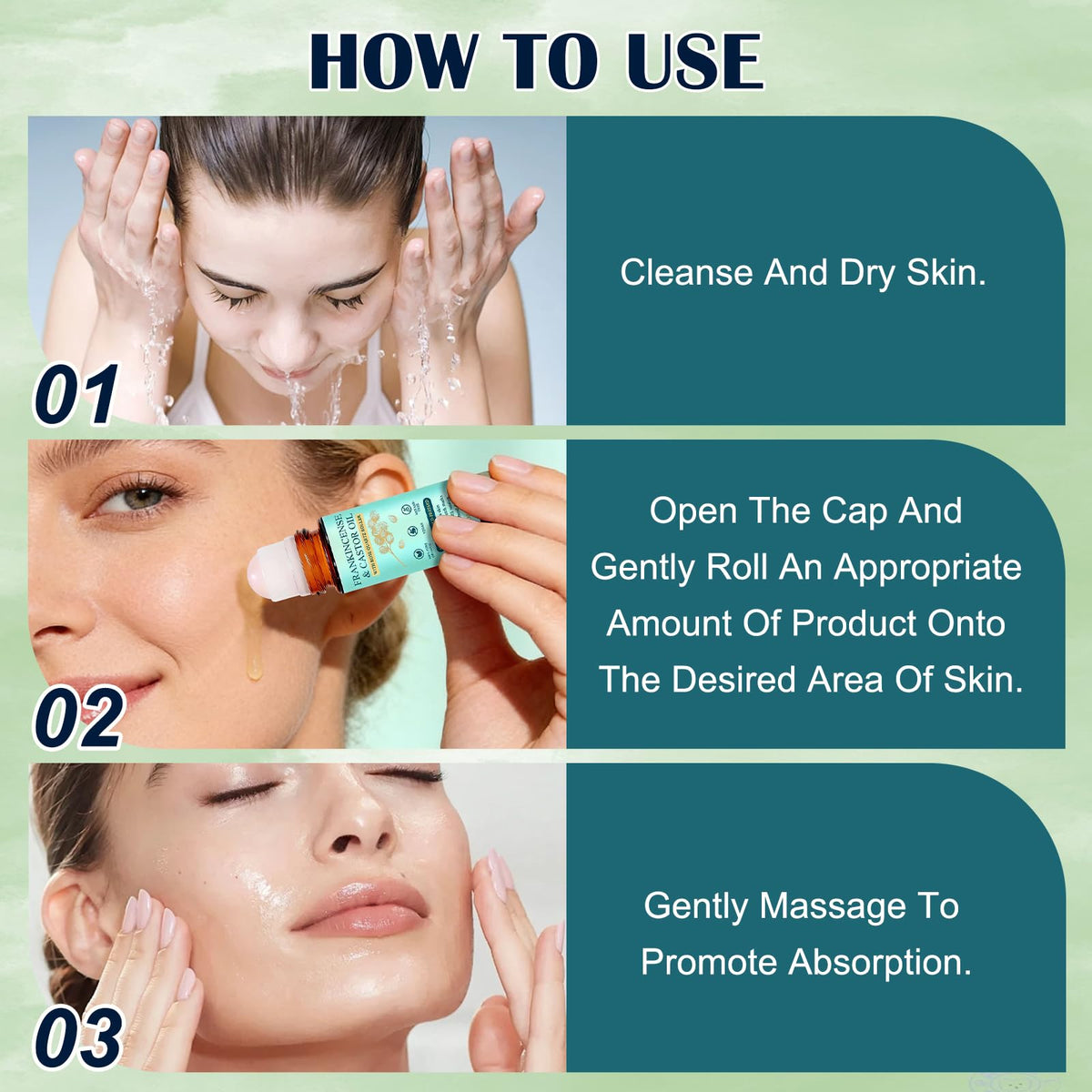 Generic clean ingredients label supports a simple, versatile routine.