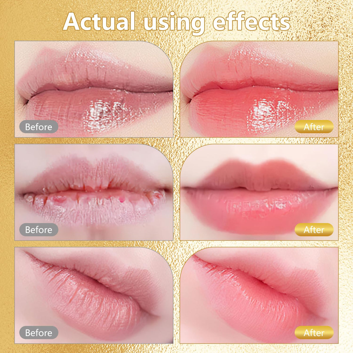 Generic Color Changing Lipstick swatch on arm reveals shade development.