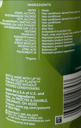 Conditioner applied to wet hair showing soft, tangle-free strands.