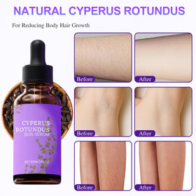 Cyperus Rotundus Oil on the face for all skin types