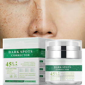 Generic Dark Spot Face Cream tube front for daily use targeting uneven skin tone