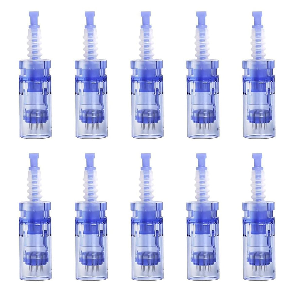 Generic Dr Pen cartridges 12-pin 0.25mm pack for at-home skin care.