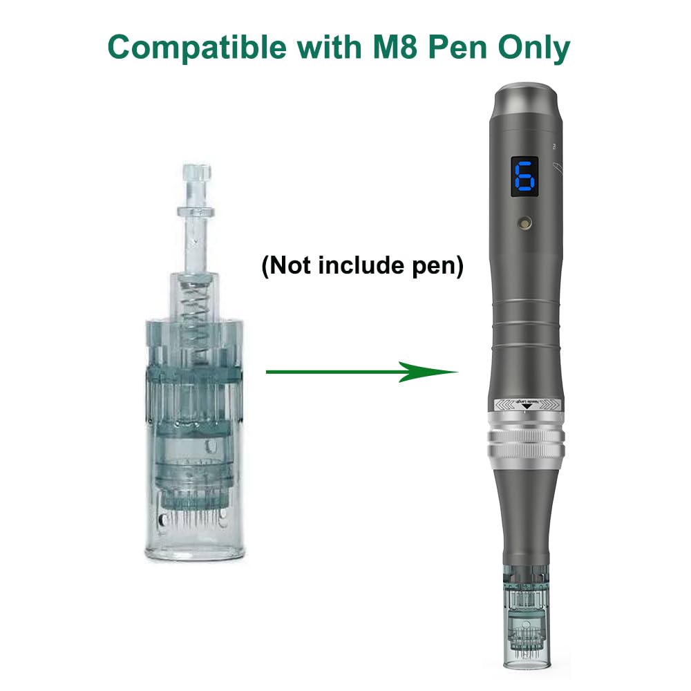 Close-up of Generic Dr Pen M8 needle length 0.25mm for precise control.