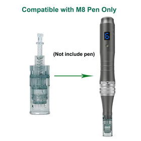 Close-up of Generic Dr Pen M8 needle length 0.25mm for precise control.
