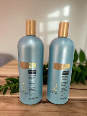 Generic Dry & Itchy Scalp Conditioner smoothing closeup supports manageable hair