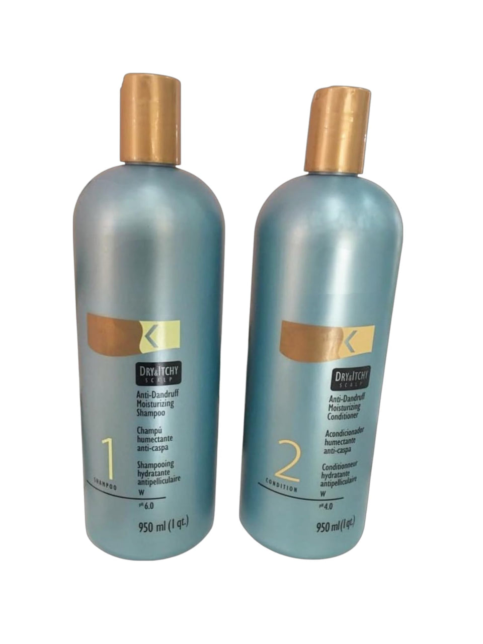 Generic Dry & Itchy Scalp Shampoo bottle with rich lather for soothing scalp care