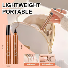 Generic easy-to-apply brow pencil for quick outlining, filling, and shaping