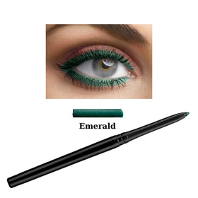 Generic Emerald Retractable Eye Liner pack 2, side view, easy glide on application.