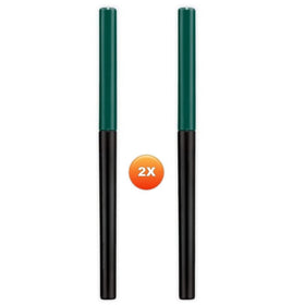 Generic Emerald Retractable Eye Liner with rosehip oil, gentle on lids.
