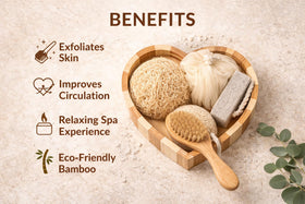Generic Essentials Soft Materials Spa Accessories offer skin-friendly pampering at home
