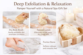 Generic Essentials Spa Brush and Tools provide a soothing grooming routine