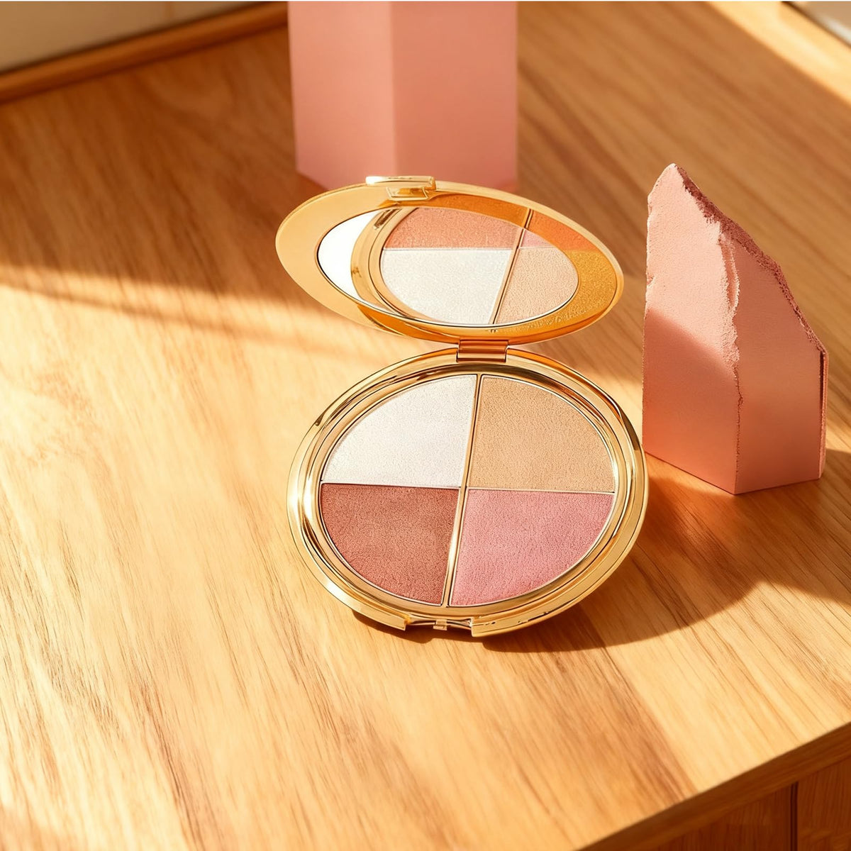 Generic Eye and Cheek Palette flatters all skin tones with curated shades.
