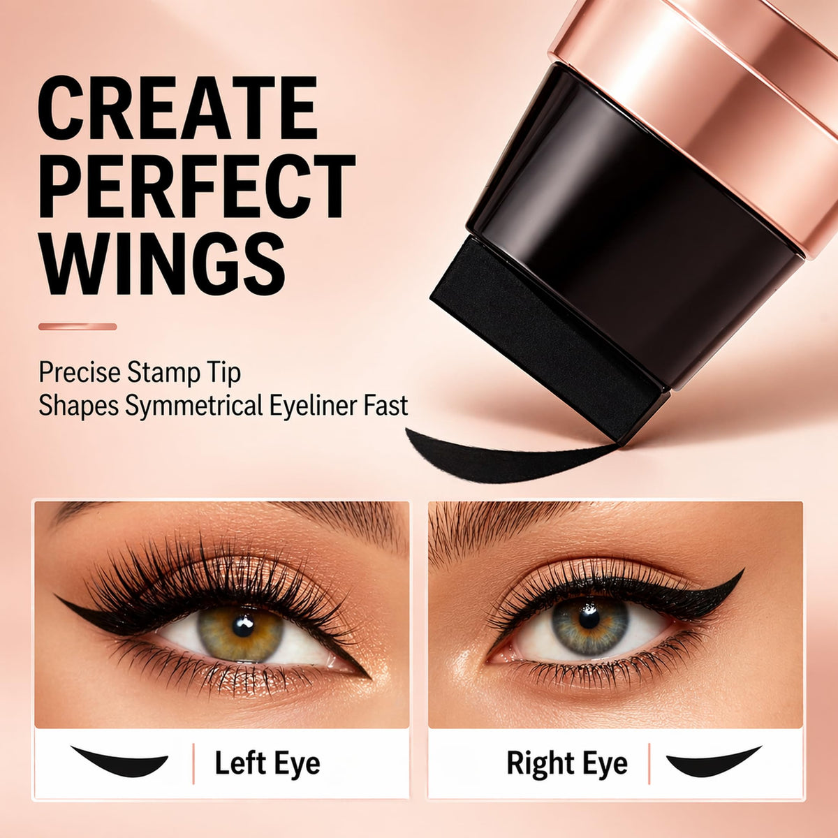 Generic Eyeliner Stamp right wing for symmetry and balance