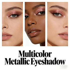 Generic eyeshadow 4d-color-shift-light close-up captures holographic shimmer under varying lighting.