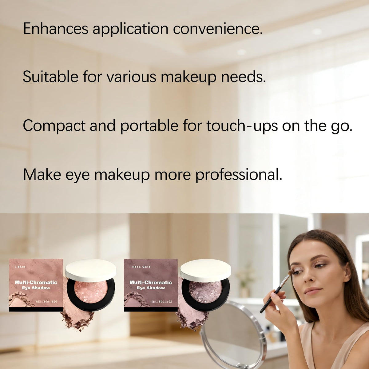 Generic packaging front shot emphasizes compact design and travel-friendly format.
