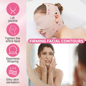 Generic Face Strap Forehead Lift Band adjustable fit provides comfortable pressure.