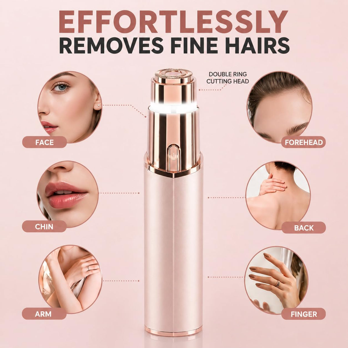 Generic Facial Hair Remover eyebrow groomer shapes brows for a natural arc