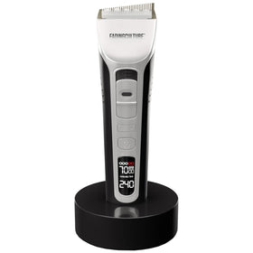 Generic Fadify 2.0 clipper close-up on ceramic blades for precise trimming.