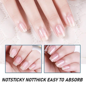 Generic fast-absorption finish shown on nails after application