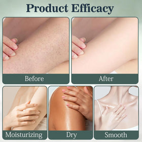 Suitable for moisture-rich, friction-prone zones like underarms, inner thighs, and chest.