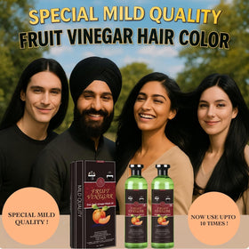 Generic Fruit Vinegar Hair Color bottle pour shows easy application